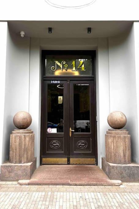 Studio Apartment In The Center Of รีกา ภายนอก รูปภาพ